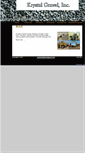 Mobile Screenshot of krystalgravel.com